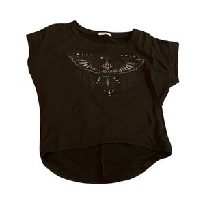 Ginger G Eagle Black Shirt